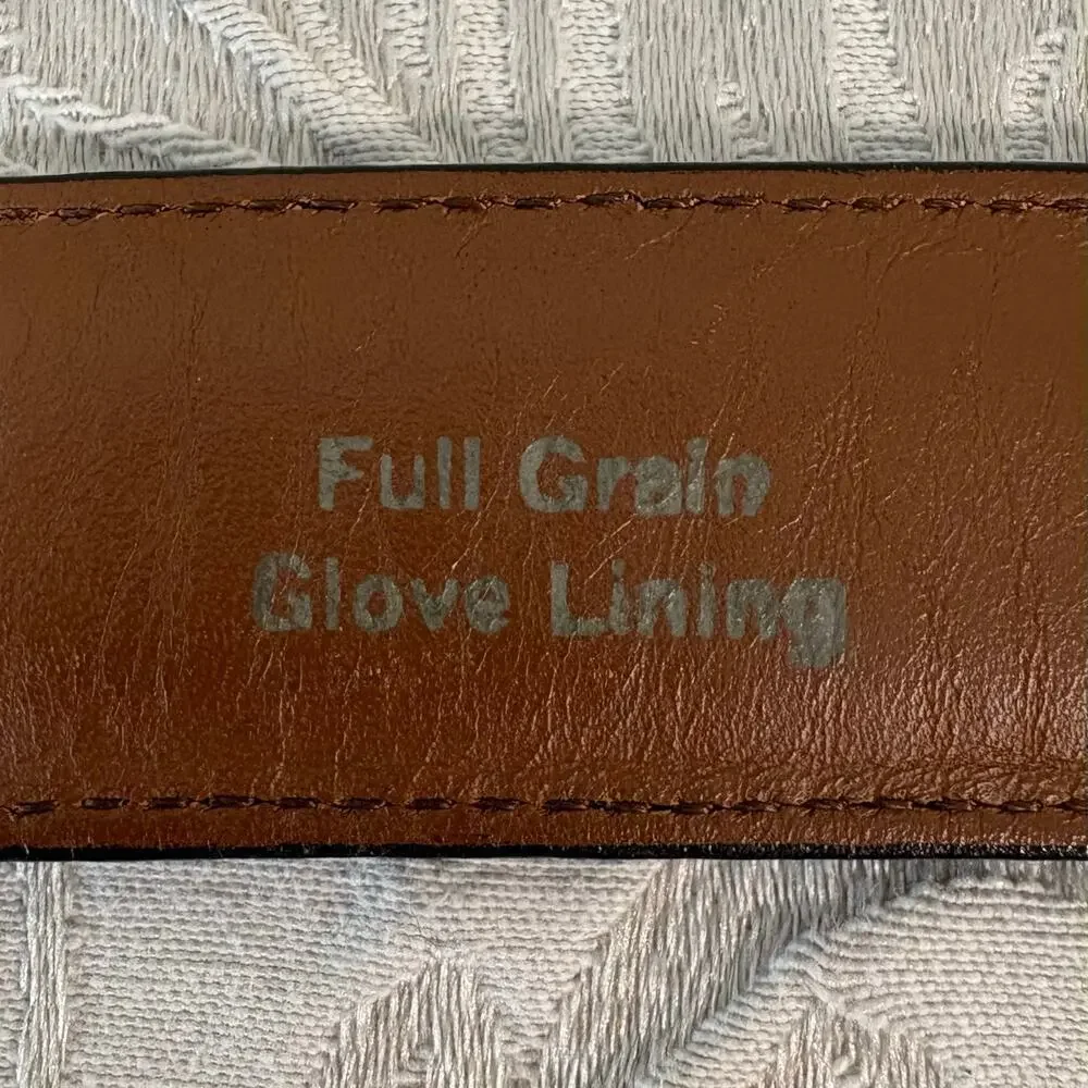 BRIGHTON Black Leather Belt E6703 Women's Sz 36 Western Southern Country Cowgirl